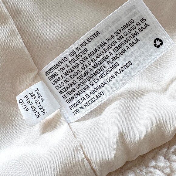 Universal Thread Sherpa Bomber Jacket in Ivory, Size Small - Picture 11 of 14